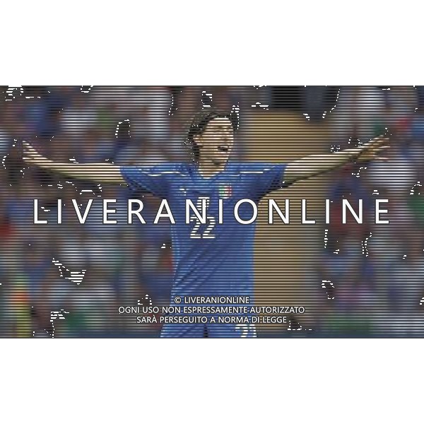 Svizzera - Italia Amichevole Nazionale Pre-mondiale a Ginevra 05/06/2010 nella foto riccardo montolivo ©Luzzani/Agenzia Aldo Liverani Sas