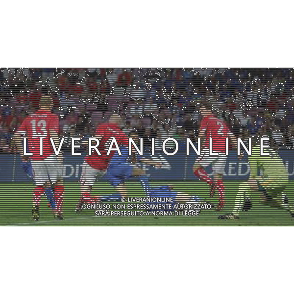 Svizzera - Italia Amichevole Nazionale Pre-mondiale a Ginevra 05/06/2010 nella foto occasione di fabio quagliarella ©Luzzani/Agenzia Aldo Liverani Sas