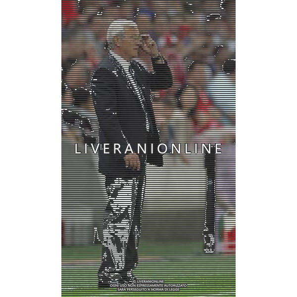 Svizzera - Italia Amichevole Nazionale Pre-mondiale a Ginevra 05/06/2010 nella foto marcello lippi ©Luzzani/Agenzia Aldo Liverani Sas