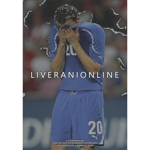 Svizzera - Italia Amichevole Nazionale Pre-mondiale a Ginevra 05/06/2010 nella foto giampaolo pazzini ©Luzzani/Agenzia Aldo Liverani Sas