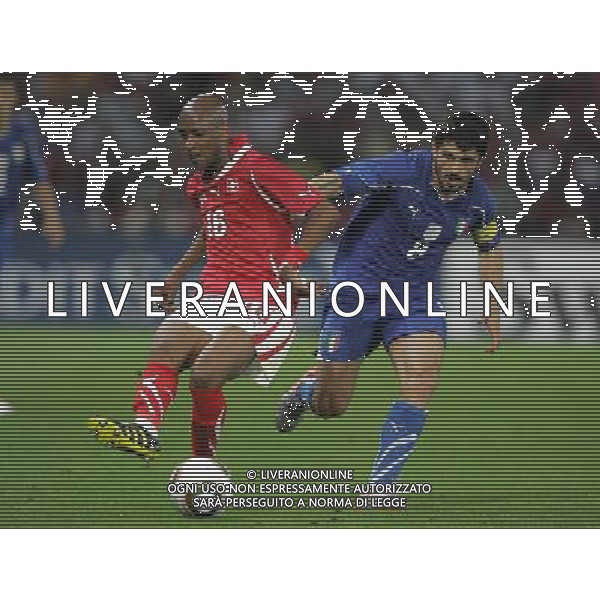 Svizzera - Italia Amichevole Nazionale Pre-mondiale a Ginevra 05/06/2010 nella foto gennaro gattuso e fernandes ©Luzzani/Agenzia Aldo Liverani Sas