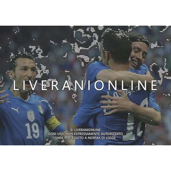 Ginevra (CH) 05-06-2010 Amichevole pre mondiali svizzera-italia 1:1 nella foto esultanza fabio quagliarella ph marco luzzani/ag aldo liverani s.a.s.