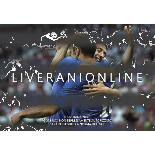 Ginevra (CH) 05-06-2010 Amichevole pre mondiali svizzera-italia 1:1 nella foto esultanza fabio quagliarella ph marco luzzani/ag aldo liverani s.a.s.