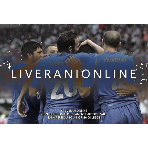 Ginevra (CH) 05-06-2010 Amichevole pre mondiali svizzera-italia 1:1 nella foto esultanza fabio quagliarella ph marco luzzani/ag aldo liverani s.a.s.