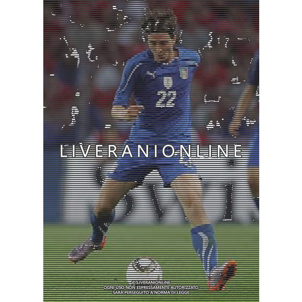 Ginevra (CH) 05-06-2010 Amichevole pre mondiali svizzera-italia 1:1 nella foto riccardo montolivo ph marco luzzani/ag aldo liverani s.a.s.