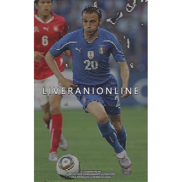 Ginevra (CH) 05-06-2010 Amichevole pre mondiali svizzera-italia 1:1 nella foto giampaolo pazzini ph marco luzzani/ag aldo liverani s.a.s.