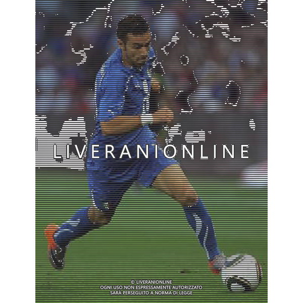 Ginevra (CH) 05-06-2010 Amichevole pre mondiali svizzera-italia 1:1 nella foto fabio quagliarella ph marco luzzani/ag aldo liverani s.a.s.