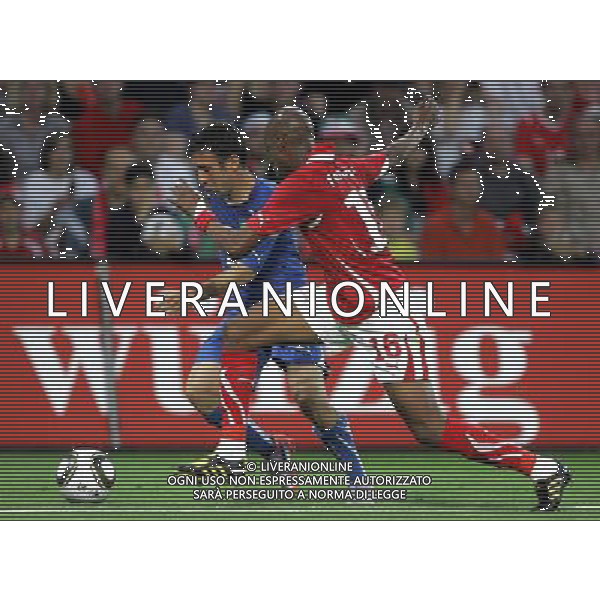 Ginevra (CH) 05-06-2010 Amichevole pre mondiali svizzera-italia 1:1 nella foto andrea cossu e gelson fernandes ph marco luzzani/ag aldo liverani s.a.s.