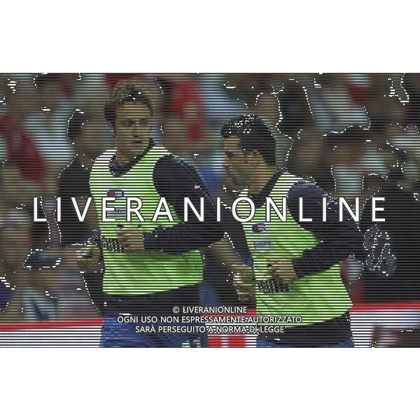 Ginevra (CH) 05-06-2010 Amichevole pre mondiali svizzera-italia 1:1 nella foto alberto gilardino e antonio di natale ph marco luzzani/ag aldo liverani s.a.s.