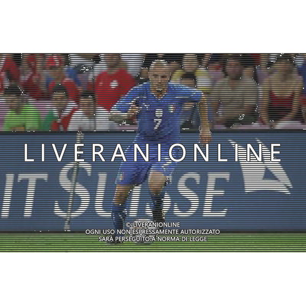 Ginevra (CH) 05-06-2010 Amichevole pre mondiali svizzera-italia 1:1 nella foto simone pepe ph marco luzzani/ag aldo liverani s.a.s.