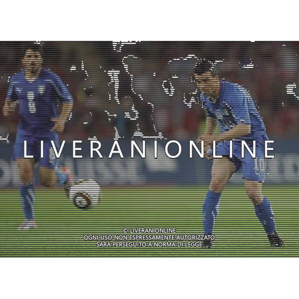 Ginevra (CH) 05-06-2010 Amichevole pre mondiali svizzera-italia 1:1 nella foto antonio di natale ph marco luzzani/ag aldo liverani s.a.s.