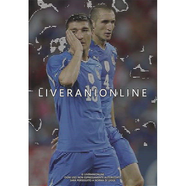 Ginevra (CH) 05-06-2010 Amichevole pre mondiali svizzera-italia 1:1 nella foto salvatore bocchetti e giorgio chiellini ph marco luzzani/ag aldo liverani s.a.s.