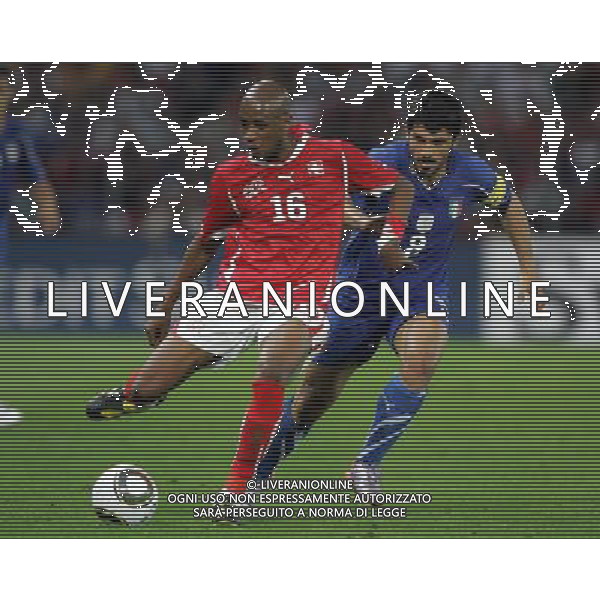 Ginevra (CH) 05-06-2010 Amichevole pre mondiali svizzera-italia 1:1 nella foto gelson fernandes e gennaro gattuso ph marco luzzani/ag aldo liverani s.a.s.