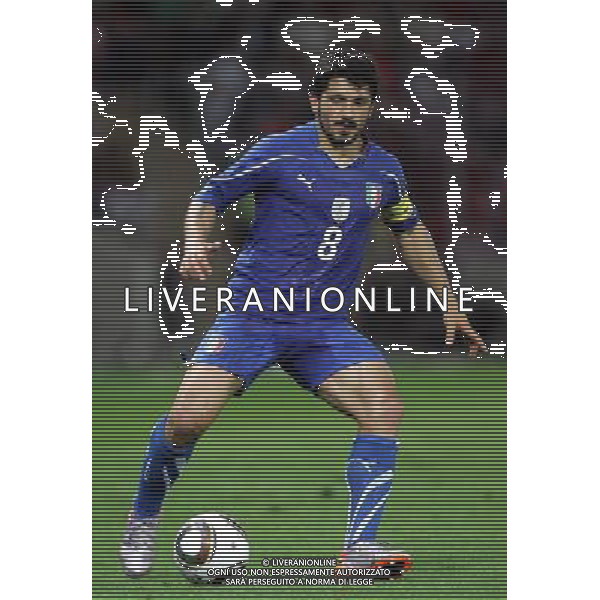 Ginevra (CH) 05-06-2010 Amichevole pre mondiali svizzera-italia 1:1 nella foto gennaro gattuso ph marco luzzani/ag aldo liverani s.a.s.