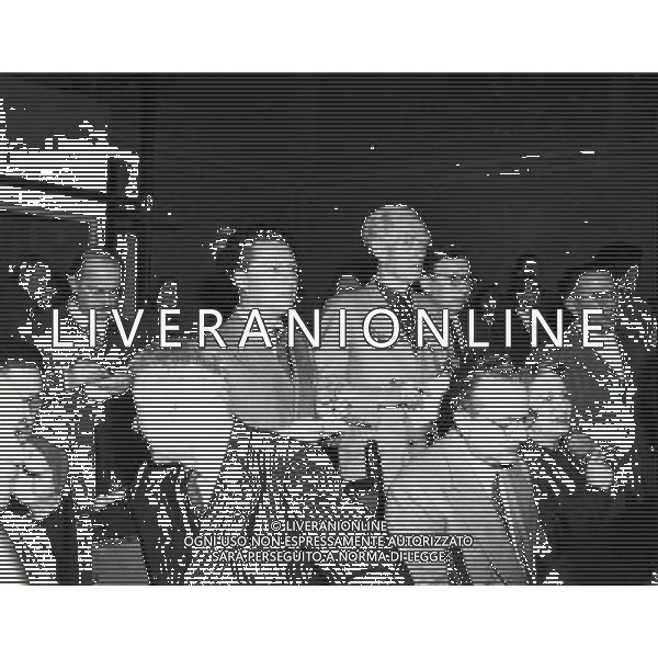 GIORNALISTI ANNI \'50 CON TACCUINO © ARCHIVIO GIOVANNI LIVERANI - AG. ALDO LIVERANI SAS