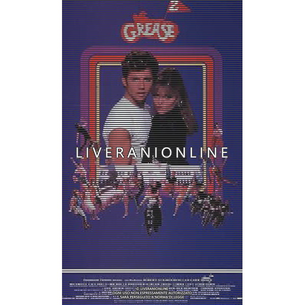 FILM GREASE 2 NELLA FOTO LOCANDINA AG ALDO LIVERANI