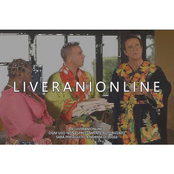 FILM\'Natale a Rio\' NELLA FOTO Massimo Ghini- Christian De Sica AG ALDO LIVERANI