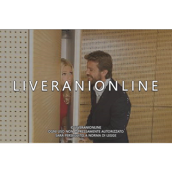 FILM\'Natale a Rio\' NELLA FOTO Paolo Conticini, Michelle Hunziker AG ALDO LIVERANI
