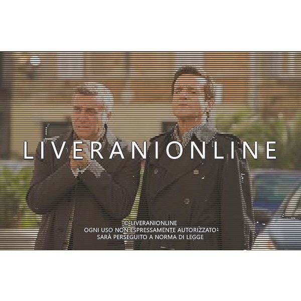 FILM\'Natale a Rio\' NELLA FOTO Massimo Ghini, Christian De Sica AG ALDO LIVERANI