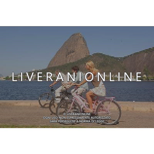 FILM\'Natale a Rio\' NELLA FOTO Michelle Hunziker, Fabio de Luigi AG ALDO LIVERANI
