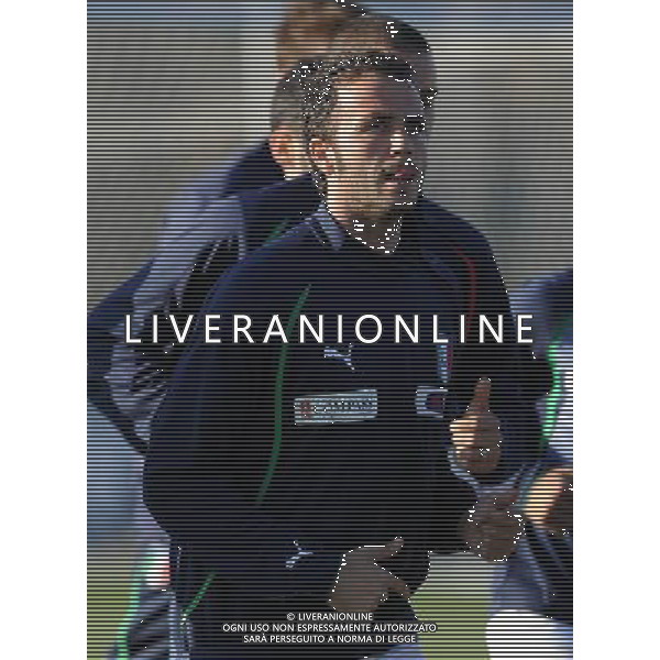 Campionati Mondiali Sud Africa 2010 Irene-Johannesburg - 09.06.2010 Allenamento e Coferenza Stampa Nazionale Italiana Nella Foto:Pazzini giampaolo /Ph.Vitez-Ag. Aldo Liverani