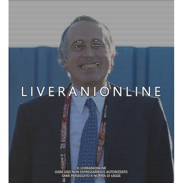 Campionati Mondiali Sud Africa 2010 Irene-Johannesburg - 09.06.2010 Allenamento e Coferenza Stampa Nazionale Italiana Nella Foto:Il presidente della Federcalcio, Giancarlo Abete /Ph.Vitez-Ag. Aldo Liverani