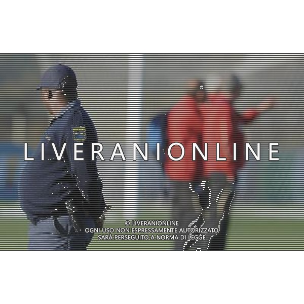 Campionati Mondiali Sud Africa 2010 Irene-Johannesburg - 09.06.2010 Allenamento e Coferenza Stampa Nazionale Italiana Nella Foto:le forze di Sicurezza controllano il campo /Ph.Vitez-Ag. Aldo Liverani