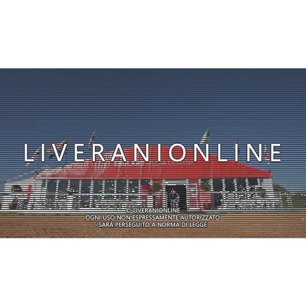 A general view of the media centre at the Royal Bafokeng Sports Campus , England Open training session, FIFA World Cup 2010, Royal Bafokeng Sports Campus, Rustenburg, South Africa, Date 09062010 Picture by Marc Atkins Mobile +27 8200 97621 (IPS PHOTO AGENCY) /Agenzia Aldo Liverani Sas - ITALY ONLY - ALLENAMENTO PRE-MONDIALI DELLA NAZIONALE DELL\'INGHILTERRA NEL RITIRO DI RUSTENBURG IN SUD AFRICA 09/05/2010
