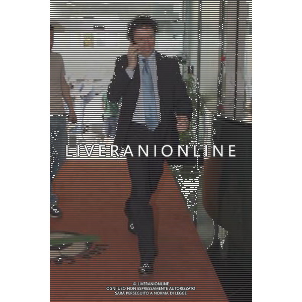 10/06/2010 MILANO sport calcio ASSEMBLEA PRESIDENTI LEGA CALCIO NELLA FOTO SERGIO GASPARIN PH.Fiochi/ AG ALDO LIVERANI SAS