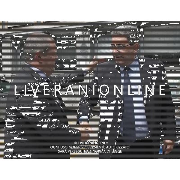 10/06/2010 MILANO sport calcio ASSEMBLEA PRESIDENTI LEGA CALCIO NELLA FOTO TOMMASO GHIRARDI - Giorgio Perinetti PH.Fiochi/ AG ALDO LIVERANI SAS