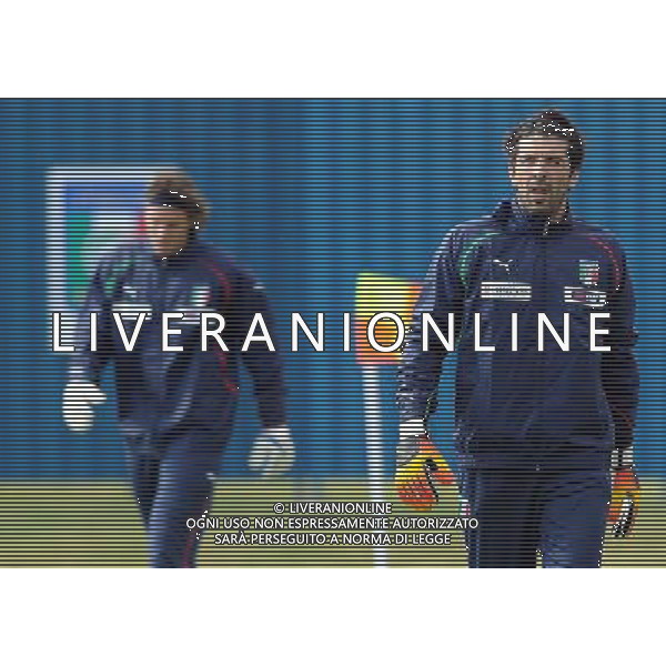 Campionati Mondiali Sud Africa 2010 Irene-Johannesburg - 10.06.2010 Allenamento e Coferenza Stampa Nazionale Italiana Nella Foto:Buffon Gianluigi /Ph.Vitez-Ag. Aldo Liverani