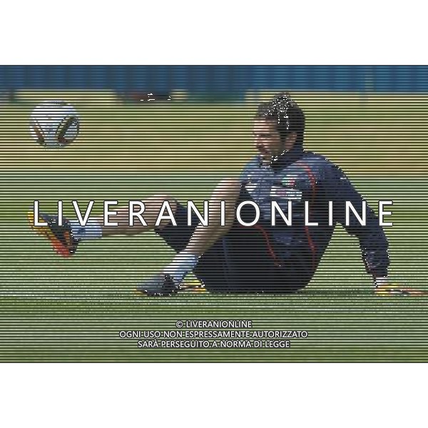 Campionati Mondiali Sud Africa 2010 Irene-Johannesburg - 10.06.2010 Allenamento e Coferenza Stampa Nazionale Italiana Nella Foto:Buffon Gianluigi /Ph.Vitez-Ag. Aldo Liverani