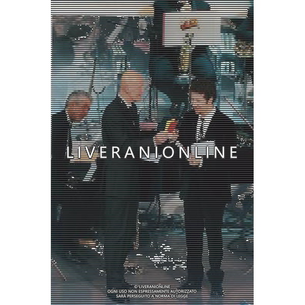 SANREMO FEBBRAIO 2000 NELLA FOTO PIERLUIGI COLLINA E FABIO FAZIO