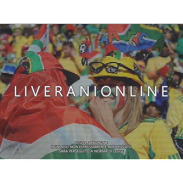 Fifa World Cup Sud Africa 2010 Match #1 Johannesburg (Soccer City Stadium) - 11.06.2010 Sud Africa-Messico Nella Foto: TIFOSI /Ph.Vitez-Ag. Aldo Liverani