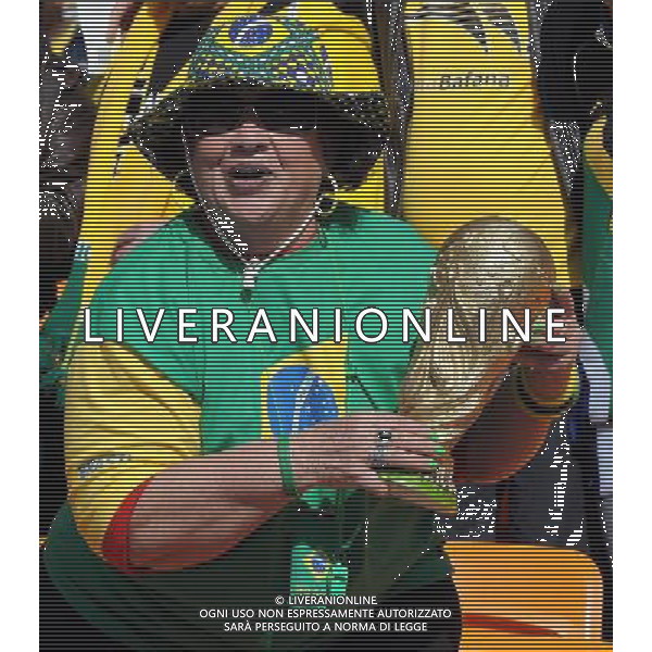 Fifa World Cup Sud Africa 2010 Match #1 Johannesburg (Soccer City Stadium) - 11.06.2010 Sud Africa-Messico Nella Foto: TIFOSI /Ph.Vitez-Ag. Aldo Liverani