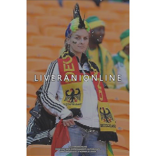 Fifa World Cup Sud Africa 2010 Match #1 Johannesburg (Soccer City Stadium) - 11.06.2010 Sud Africa-Messico Nella Foto: TIFOSI /Ph.Vitez-Ag. Aldo Liverani