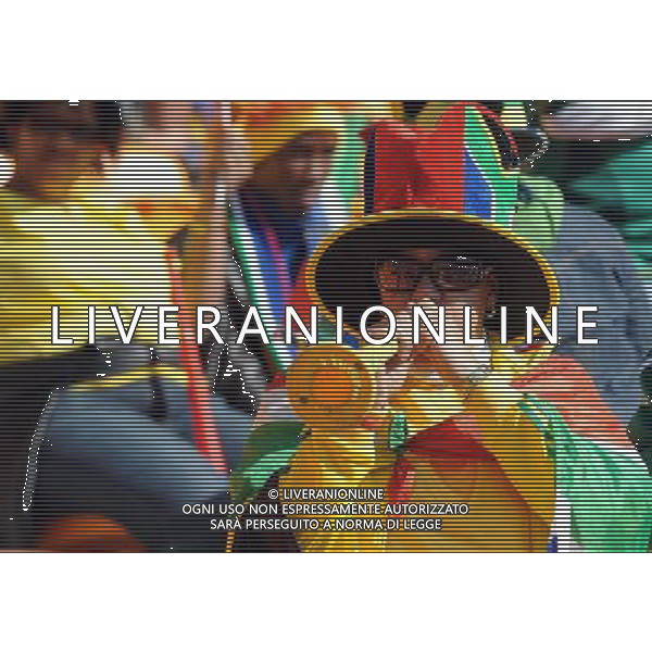 Fifa World Cup Sud Africa 2010 Match #1 Johannesburg (Soccer City Stadium) - 11.06.2010 Sud Africa-Messico Nella Foto: TIFOSI /Ph.Vitez-Ag. Aldo Liverani