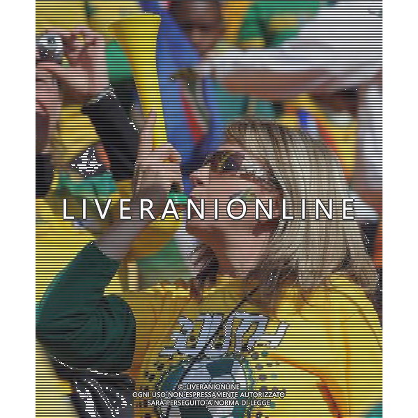 Fifa World Cup Sud Africa 2010 Match #1 Johannesburg (Soccer City Stadium) - 11.06.2010 Sud Africa-Messico Nella Foto: TIFOSI /Ph.Vitez-Ag. Aldo Liverani