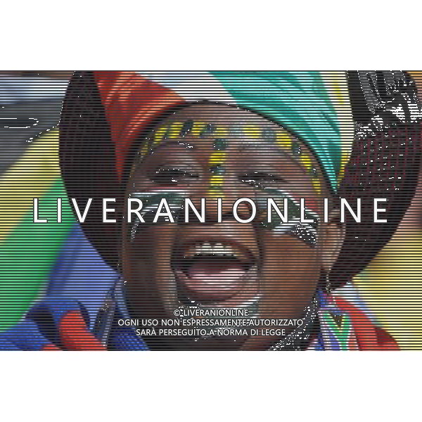 Fifa World Cup Sud Africa 2010 Match #1 Johannesburg (Soccer City Stadium) - 11.06.2010 Sud Africa-Messico Nella Foto: TIFOSI /Ph.Vitez-Ag. Aldo Liverani