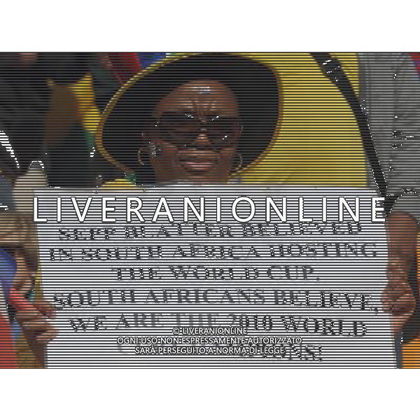 Fifa World Cup Sud Africa 2010 Match #1 Johannesburg (Soccer City Stadium) - 11.06.2010 Sud Africa-Messico Nella Foto: TIFOSI /Ph.Vitez-Ag. Aldo Liverani