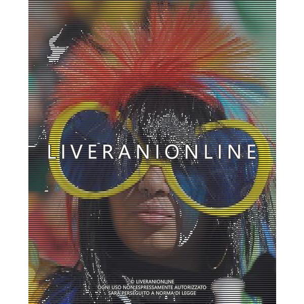 Fifa World Cup Sud Africa 2010 Match #1 Johannesburg (Soccer City Stadium) - 11.06.2010 Sud Africa-Messico Nella Foto: TIFOSI /Ph.Vitez-Ag. Aldo Liverani