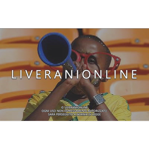 Fifa World Cup Sud Africa 2010 Match #1 Johannesburg (Soccer City Stadium) - 11.06.2010 Sud Africa-Messico Nella Foto: TIFOSI /Ph.Vitez-Ag. Aldo Liverani