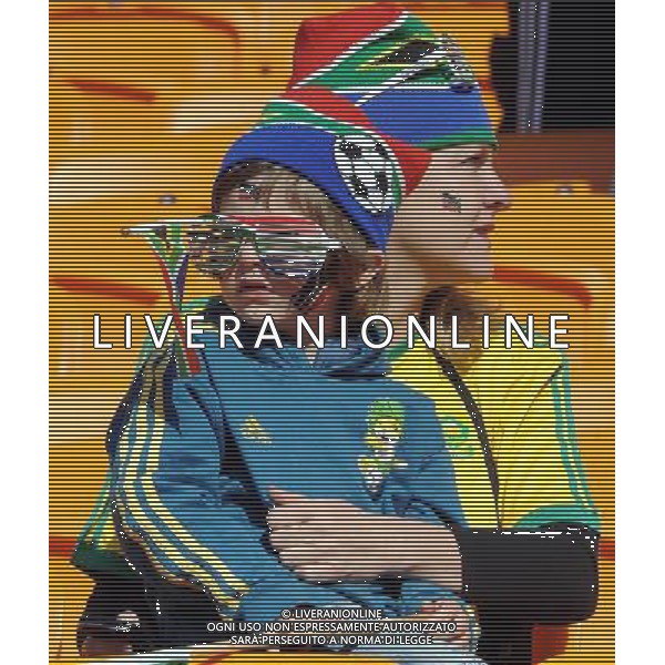 Fifa World Cup Sud Africa 2010 Match #1 Johannesburg (Soccer City Stadium) - 11.06.2010 Sud Africa-Messico Nella Foto: TIFOSI /Ph.Vitez-Ag. Aldo Liverani