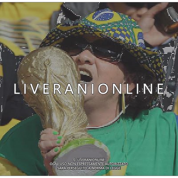 Fifa World Cup Sud Africa 2010 Match #1 Johannesburg (Soccer City Stadium) - 11.06.2010 Sud Africa-Messico Nella Foto: TIFOSI /Ph.Vitez-Ag. Aldo Liverani