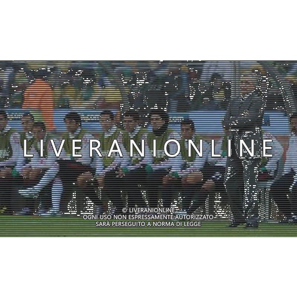 Fifa World Cup Sud Africa 2010 Match #1 Johannesburg (Soccer City Stadium) - 11.06.2010 Sud Africa-Messico Nella Foto:aguirre /Ph.Vitez-Ag. Aldo Liverani