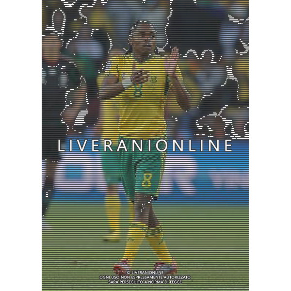 Fifa World Cup Sud Africa 2010 Match #1 Johannesburg (Soccer City Stadium) - 11.06.2010 Sud Africa-Messico Nella Foto:tshabalala esulta /Ph.Vitez-Ag. Aldo Liverani