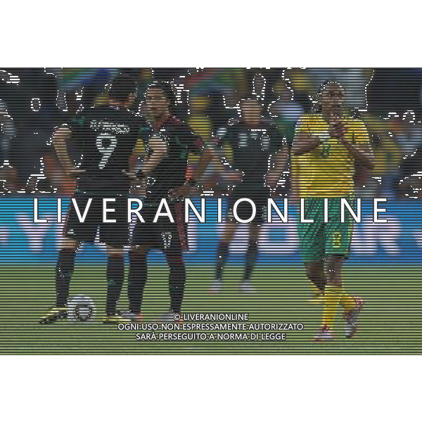 Fifa World Cup Sud Africa 2010 Match #1 Johannesburg (Soccer City Stadium) - 11.06.2010 Sud Africa-Messico Nella Foto:tshabalala esulta /Ph.Vitez-Ag. Aldo Liverani