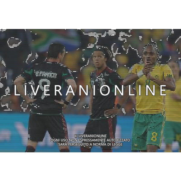 Fifa World Cup Sud Africa 2010 Match #1 Johannesburg (Soccer City Stadium) - 11.06.2010 Sud Africa-Messico Nella Foto:tshabalala esulta /Ph.Vitez-Ag. Aldo Liverani