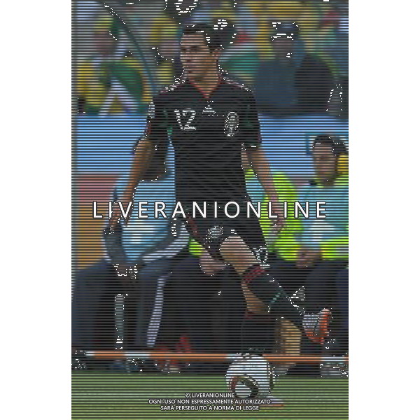 Fifa World Cup Sud Africa 2010 Match #1 Johannesburg (Soccer City Stadium) - 11.06.2010 Sud Africa-Messico Nella Foto:Aguilar Paul /Ph.Vitez-Ag. Aldo Liverani