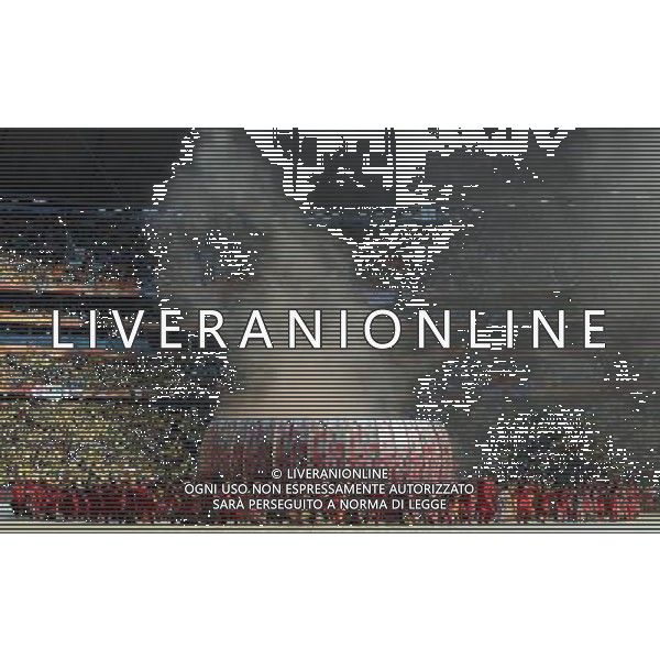 Fifa World Cup Sud Africa 2010 Match #1 Johannesburg (Soccer City Stadium) - 11.06.2010 Sud Africa-Messico Nella Foto:Coreografia /Ph.Vitez-Ag. Aldo Liverani